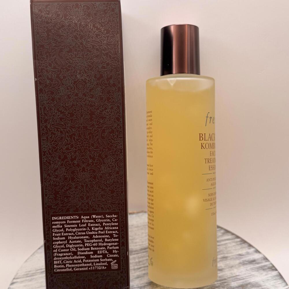 Fresh Black Tea Kombucha Facial Treatment Essence 5oz/150ml Brand New in Box - Picture 2 of 6